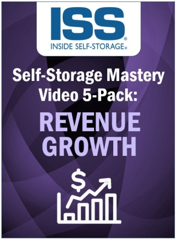 Self-Storage Mastery Video 5-Pack: Revenue Growth